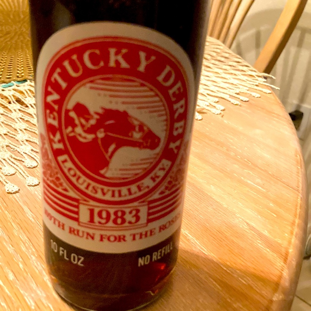 Vintage Kentucky derby bottle coke